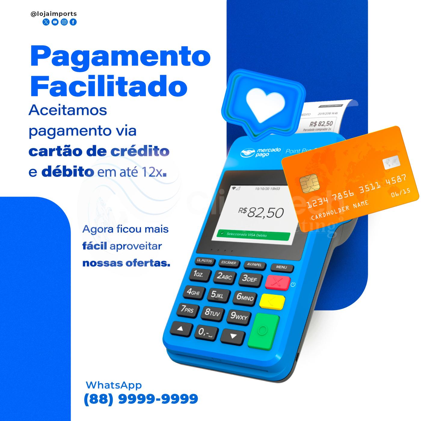 Pagamento facilitado
