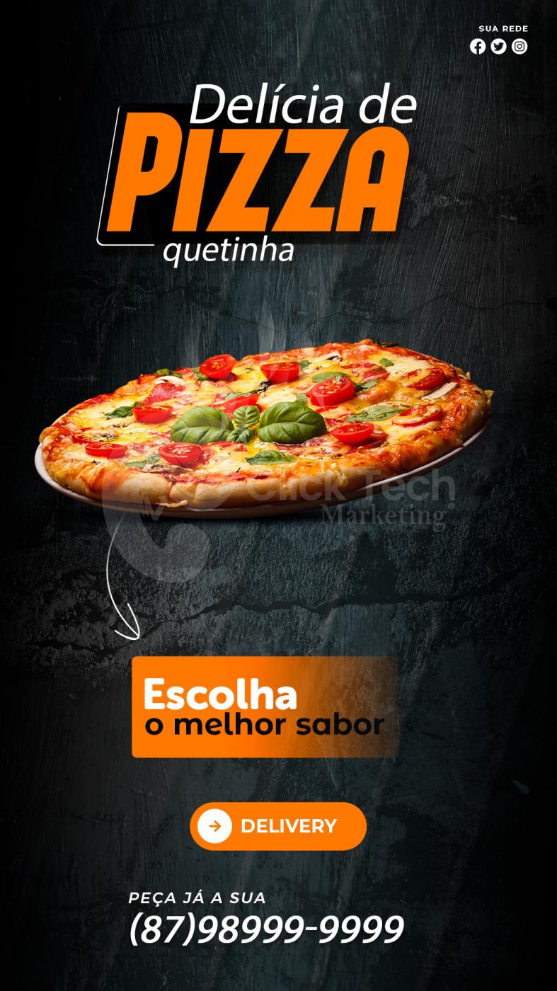Delícia de pizza