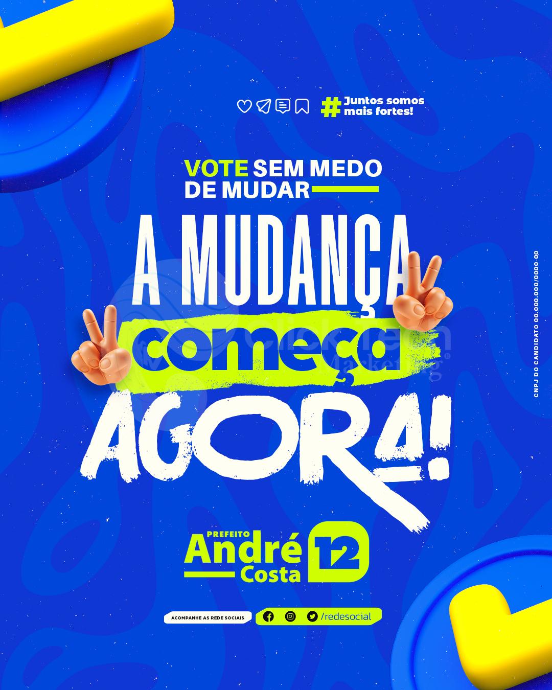 Vote sem medo de mudar