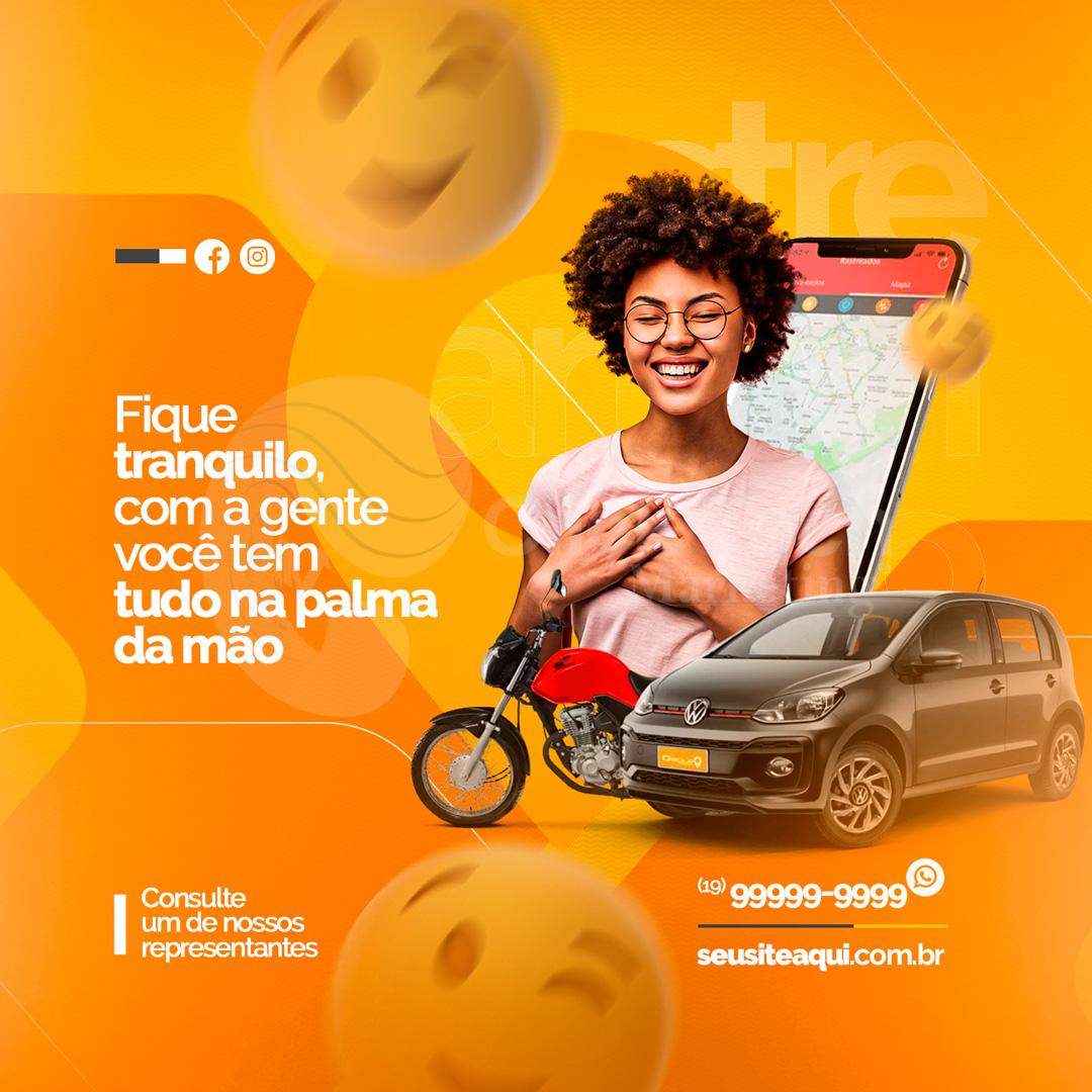 Fique tranquilo com a gente você tem tudo na palma de mão