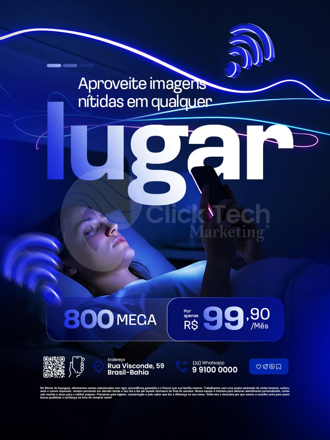 Aproveite imagens nitídias em qualquer lugar