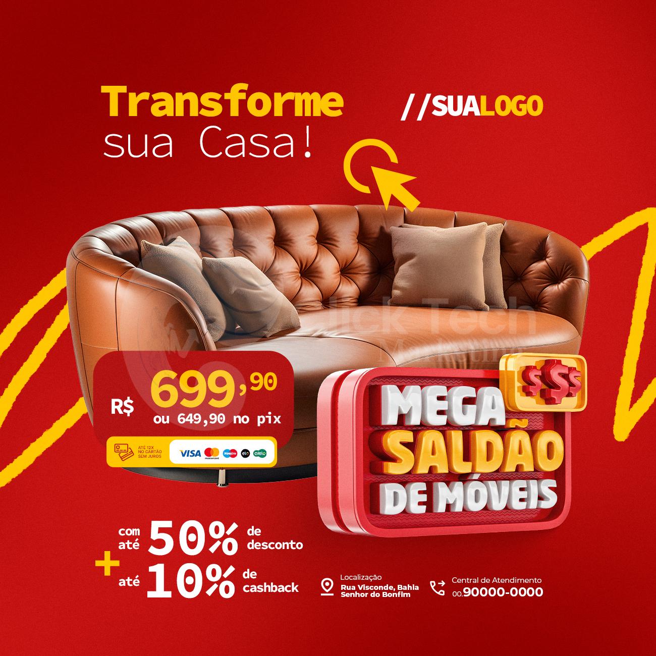 Transforme sua casa