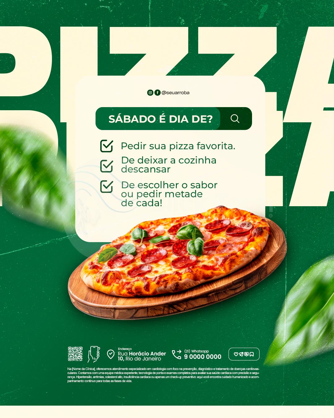 Sábado é dia de