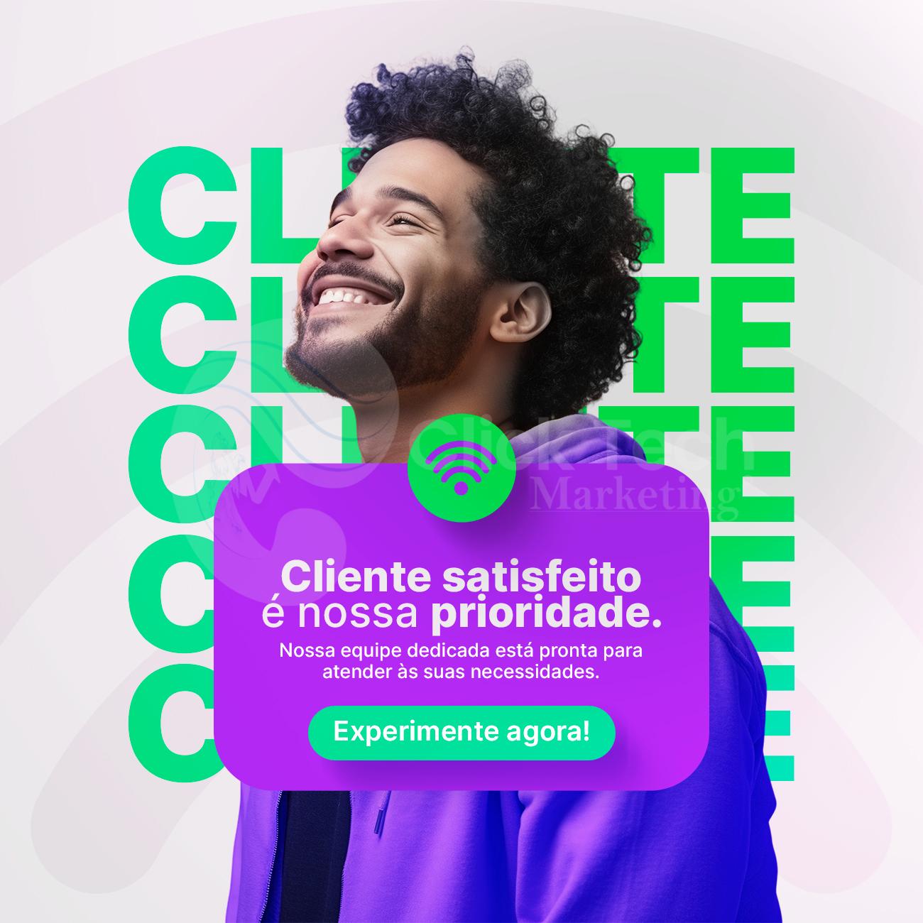 Cliente satisfeito é nossa prioridade
