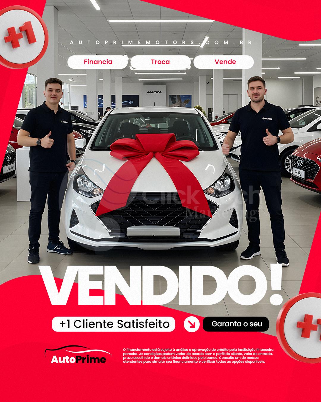 Vendido + 1 cliente satisfeito