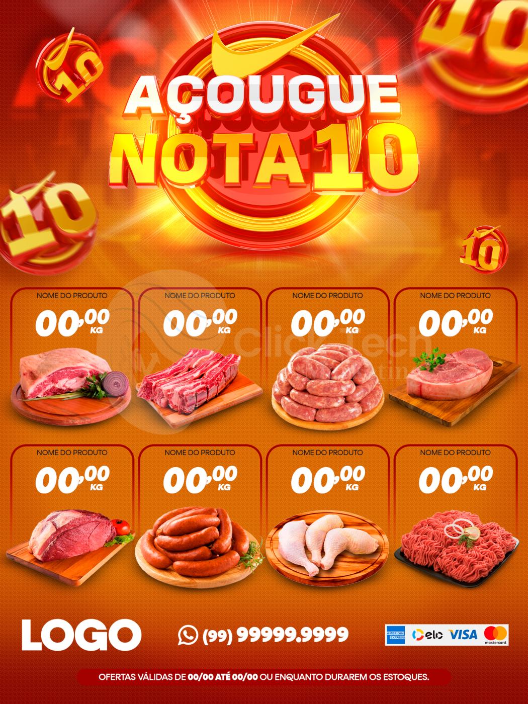 Açougue nota 10