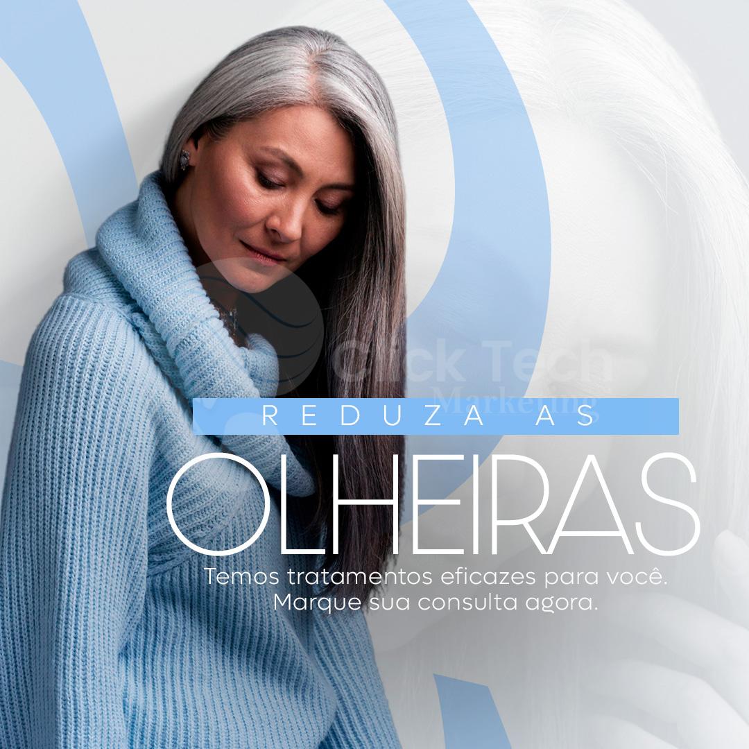 Reduza as olheiras