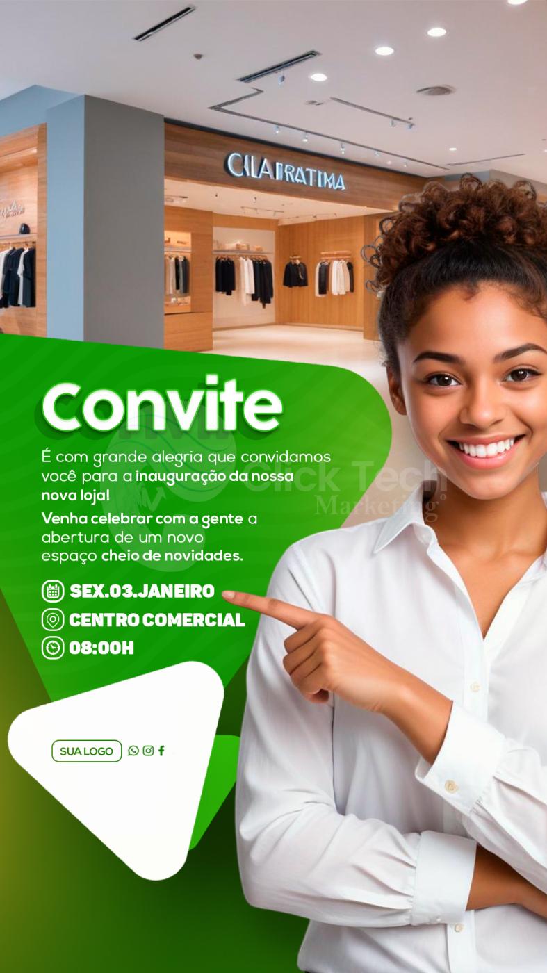 Convite Inauguração