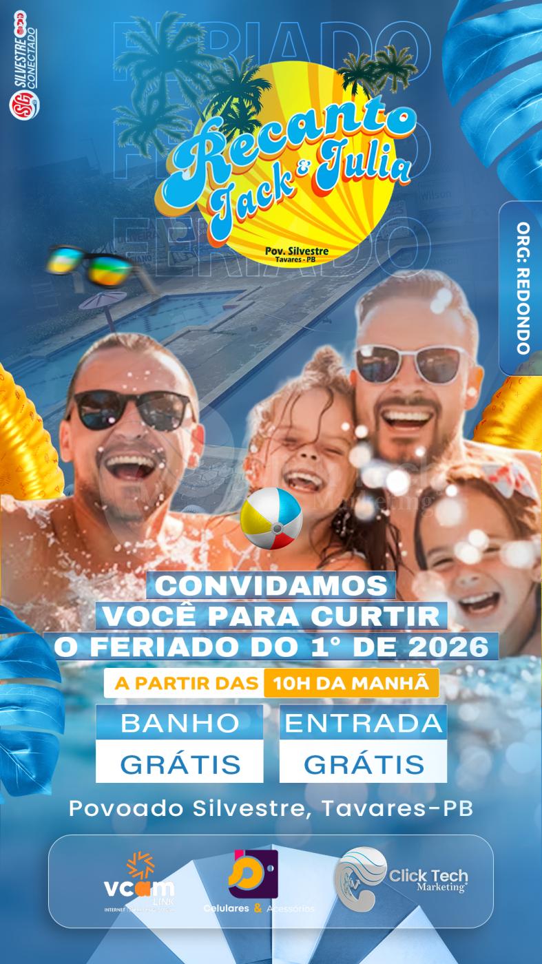 Feriado do dia 1 de 2026