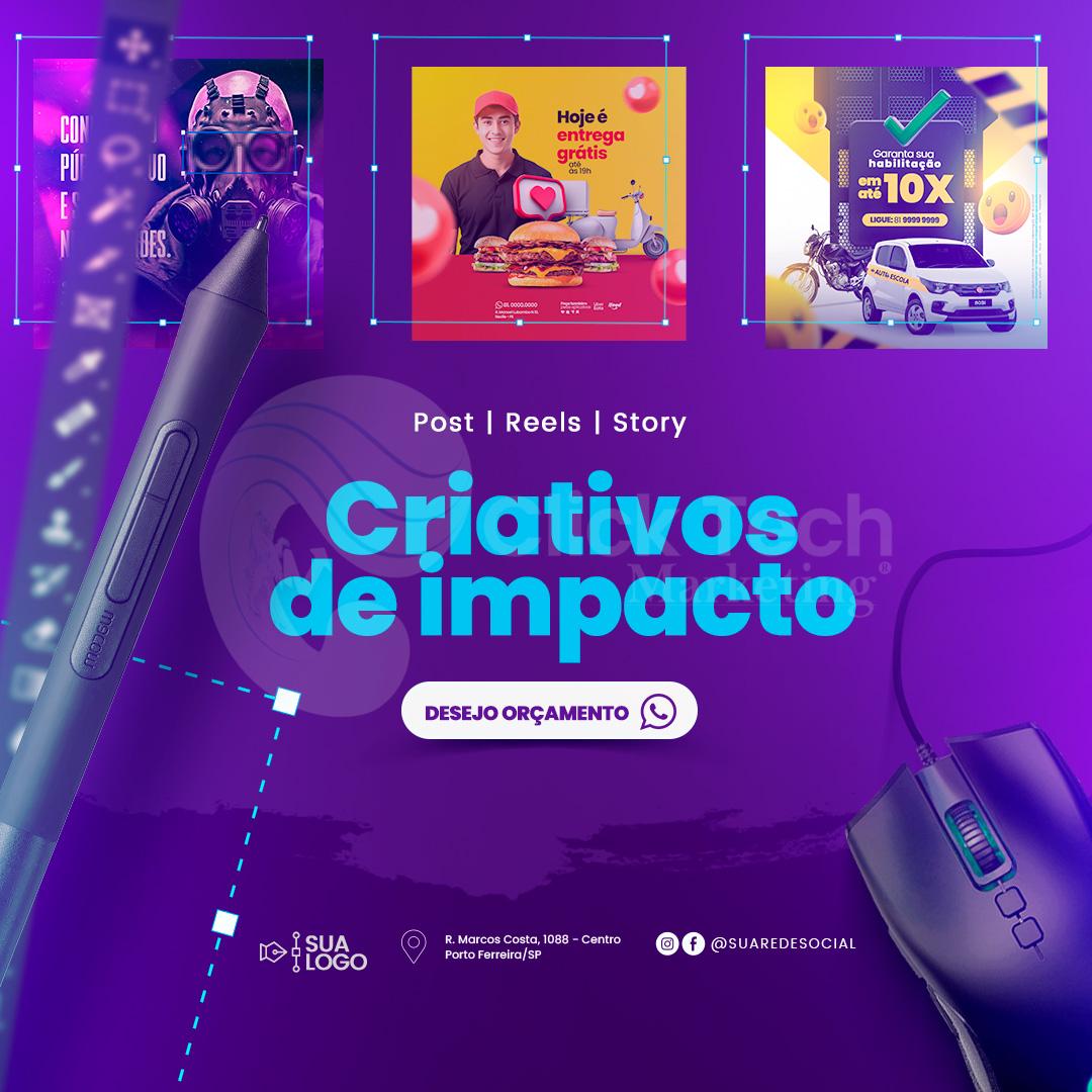 Criativos de impacto