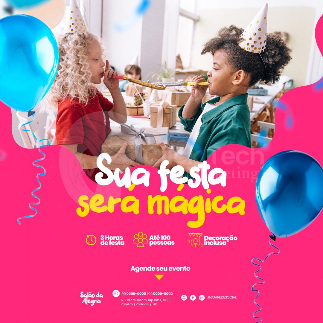 Sua festa será mágica