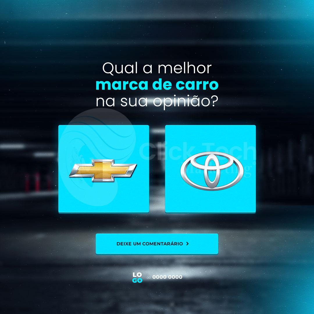 Qual a melhor marca de carro na sua opinião