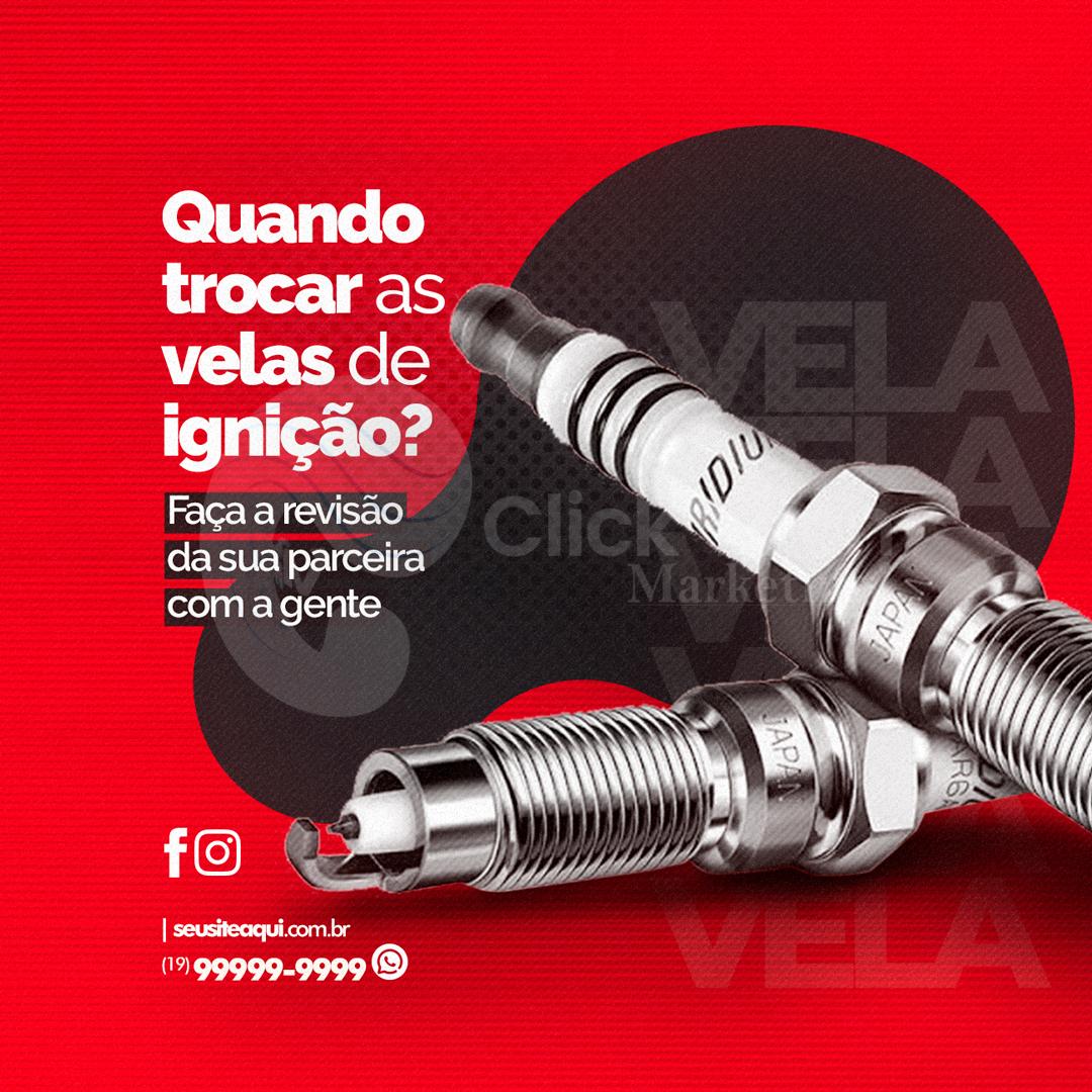 Quando trocar as velas da ignição