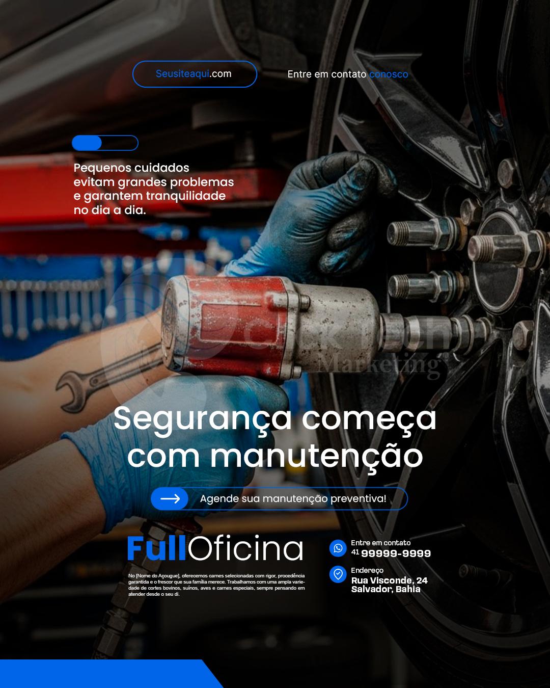 Segurança começa com manutenção