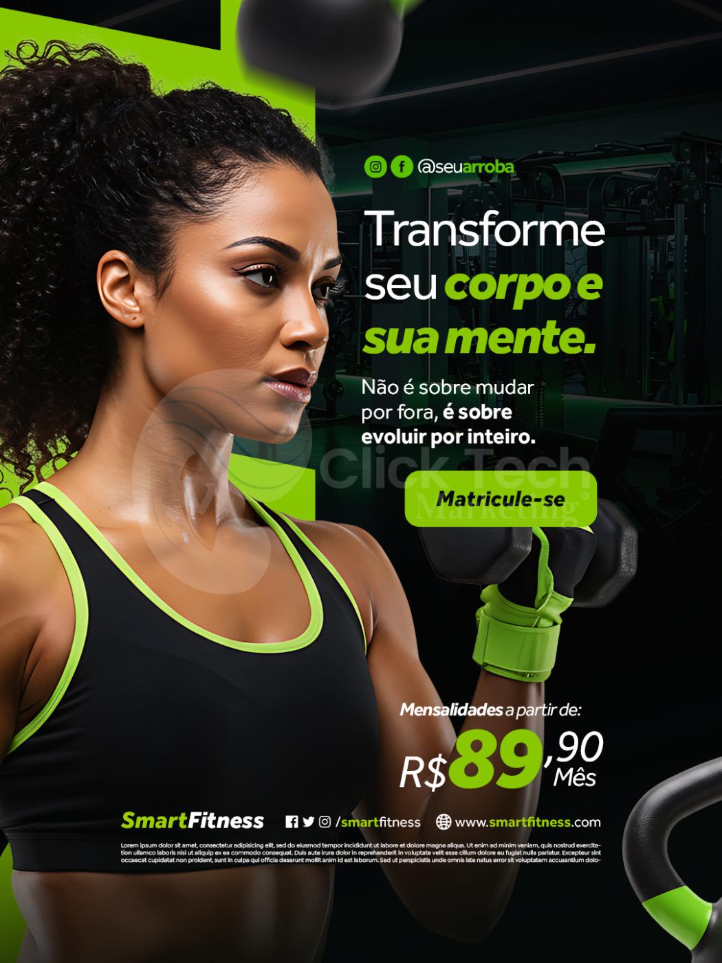 Transforme seu corpo e sua mente