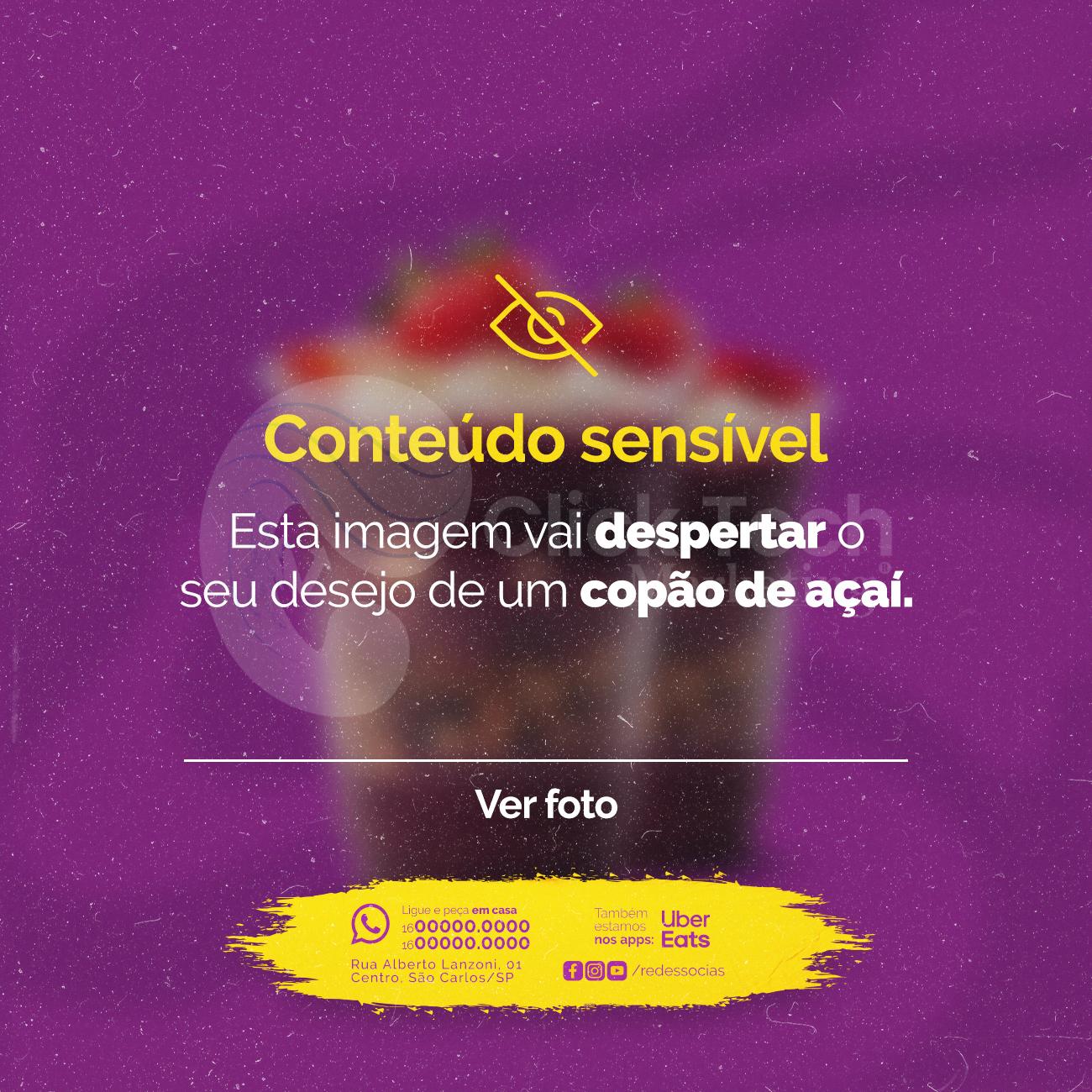 Conteúdo sensível