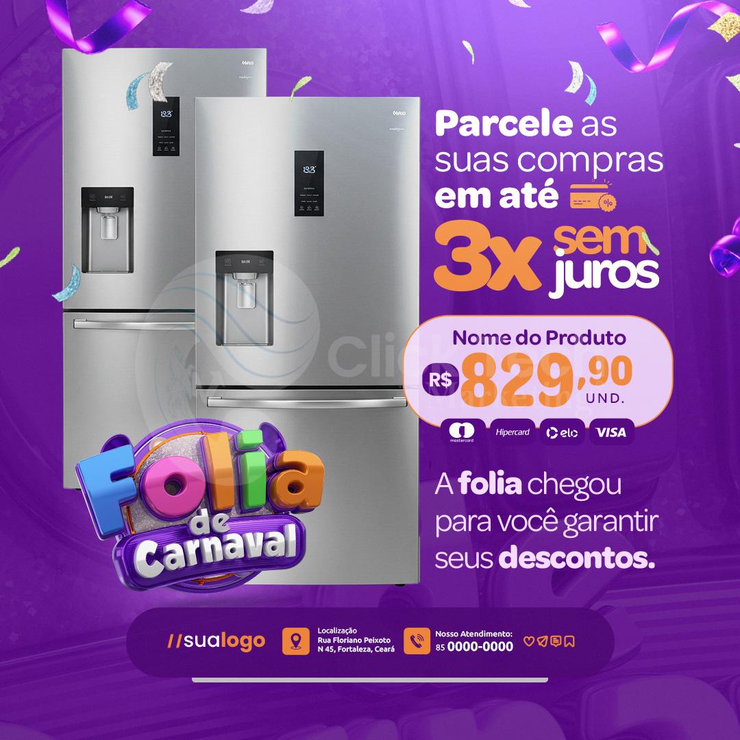 Parcele as suas compras em ate