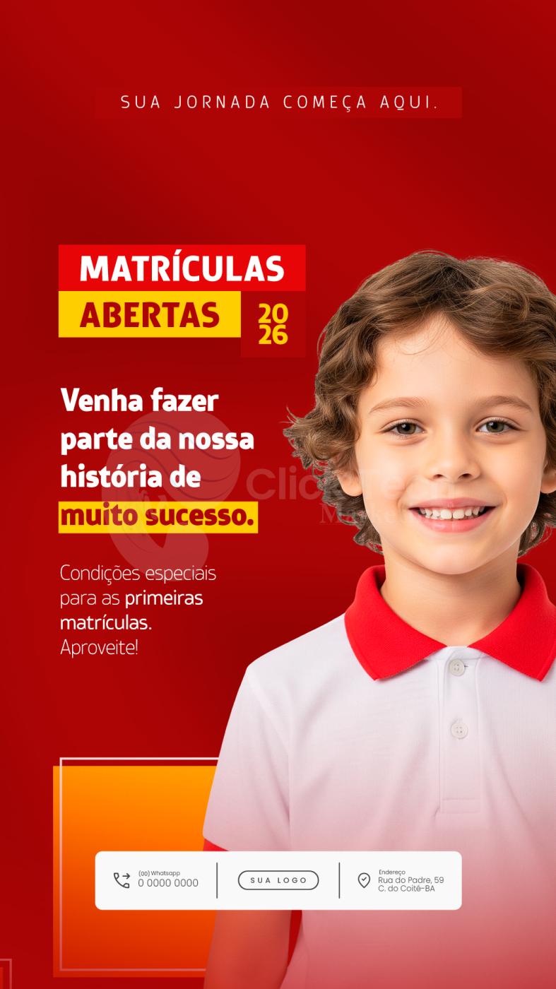Matrículas abertas