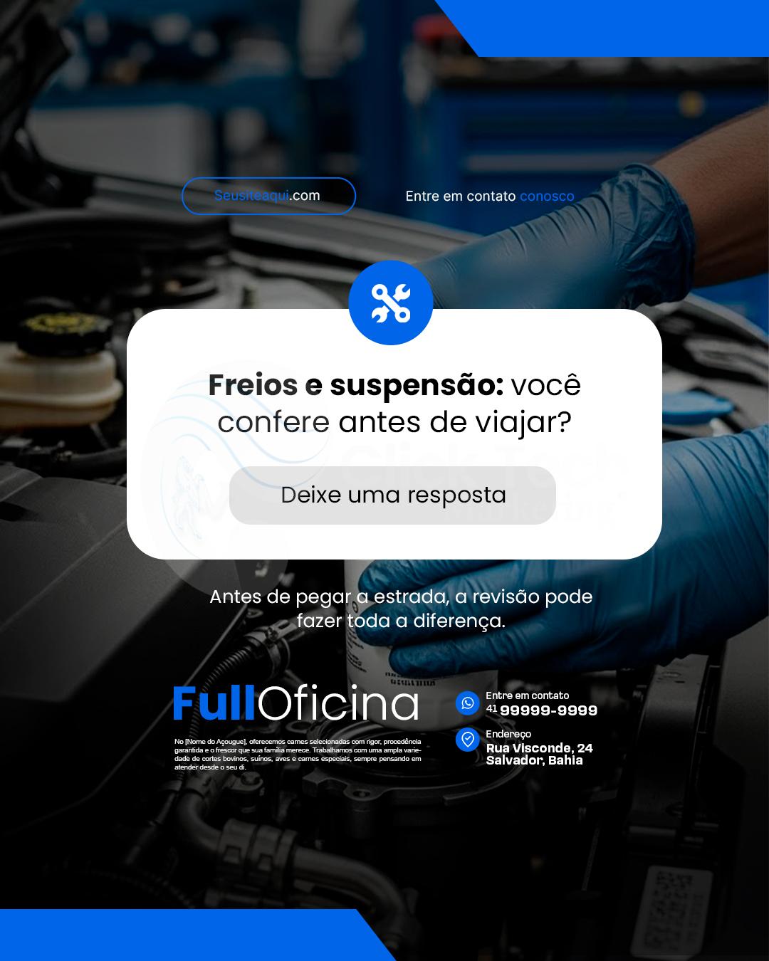 Freios e suspensão