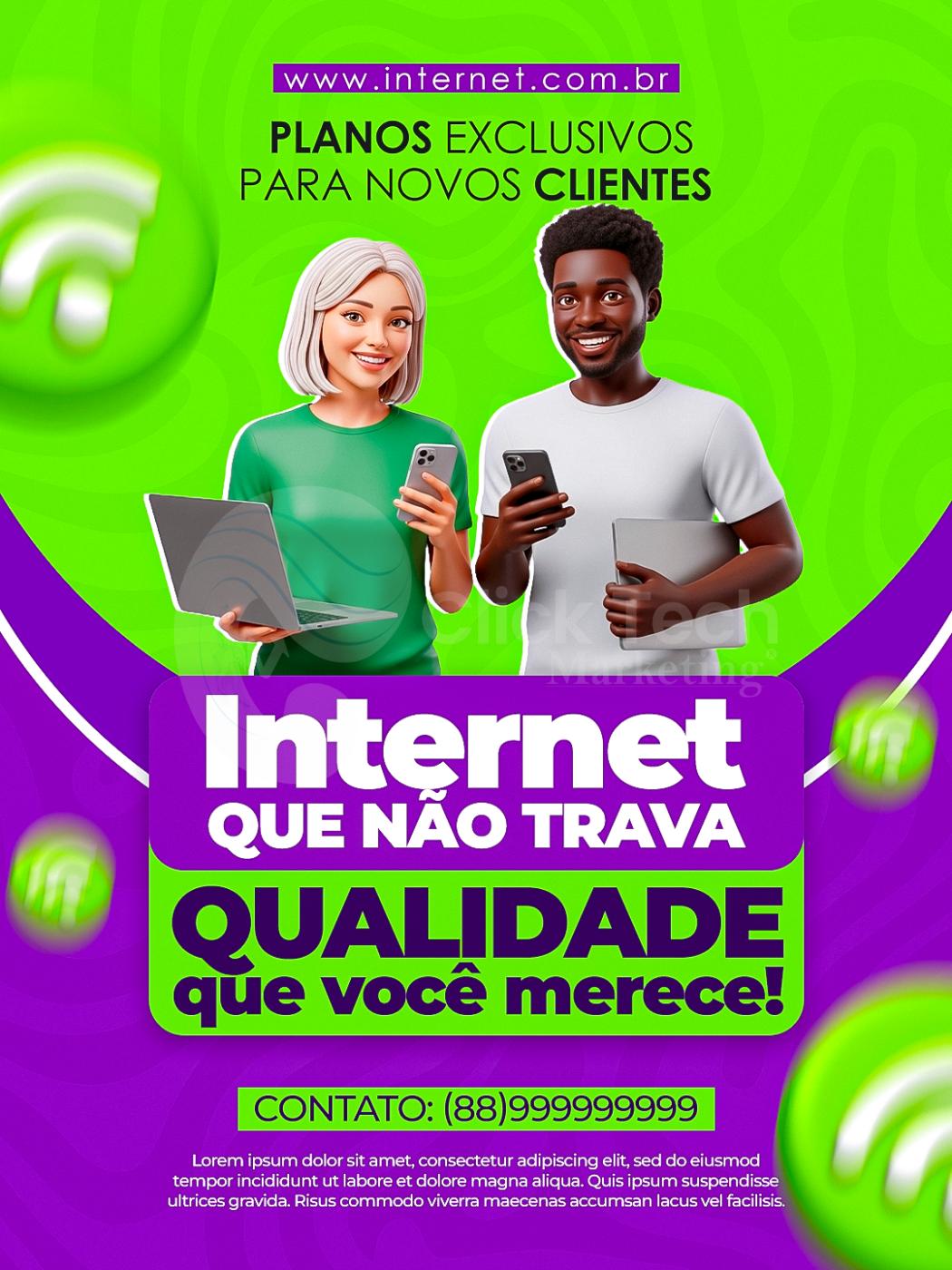 Planos exclusivos para novos clientes