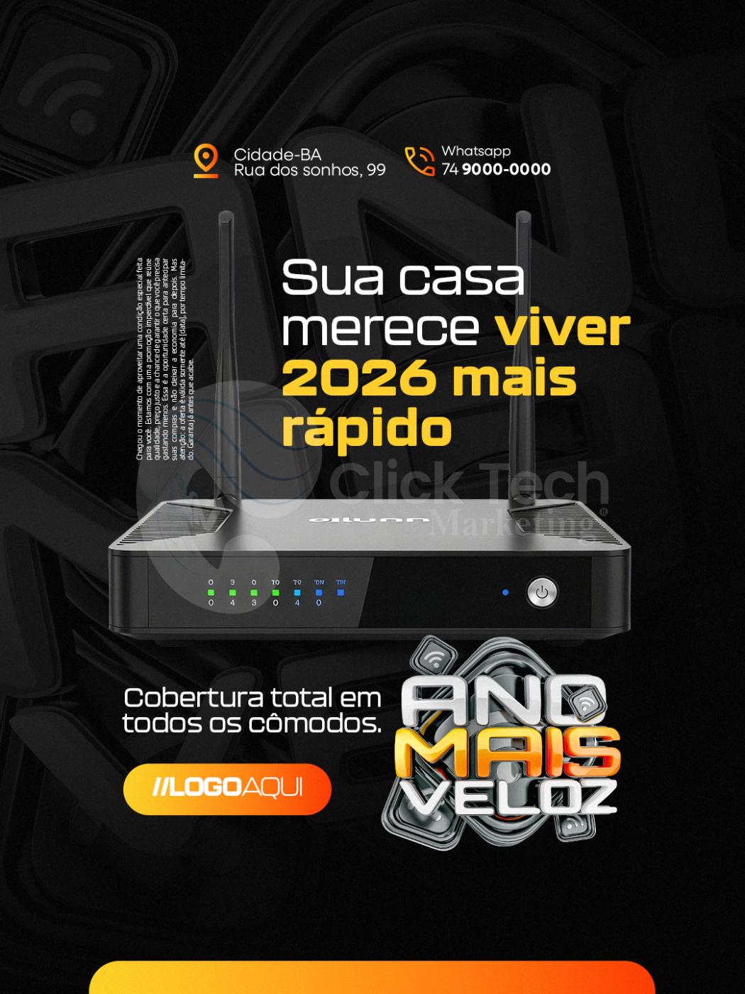 Sua casa merece viver 2026 mais rápido
