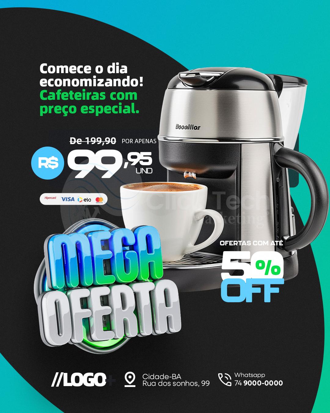 Comece o dia economizando