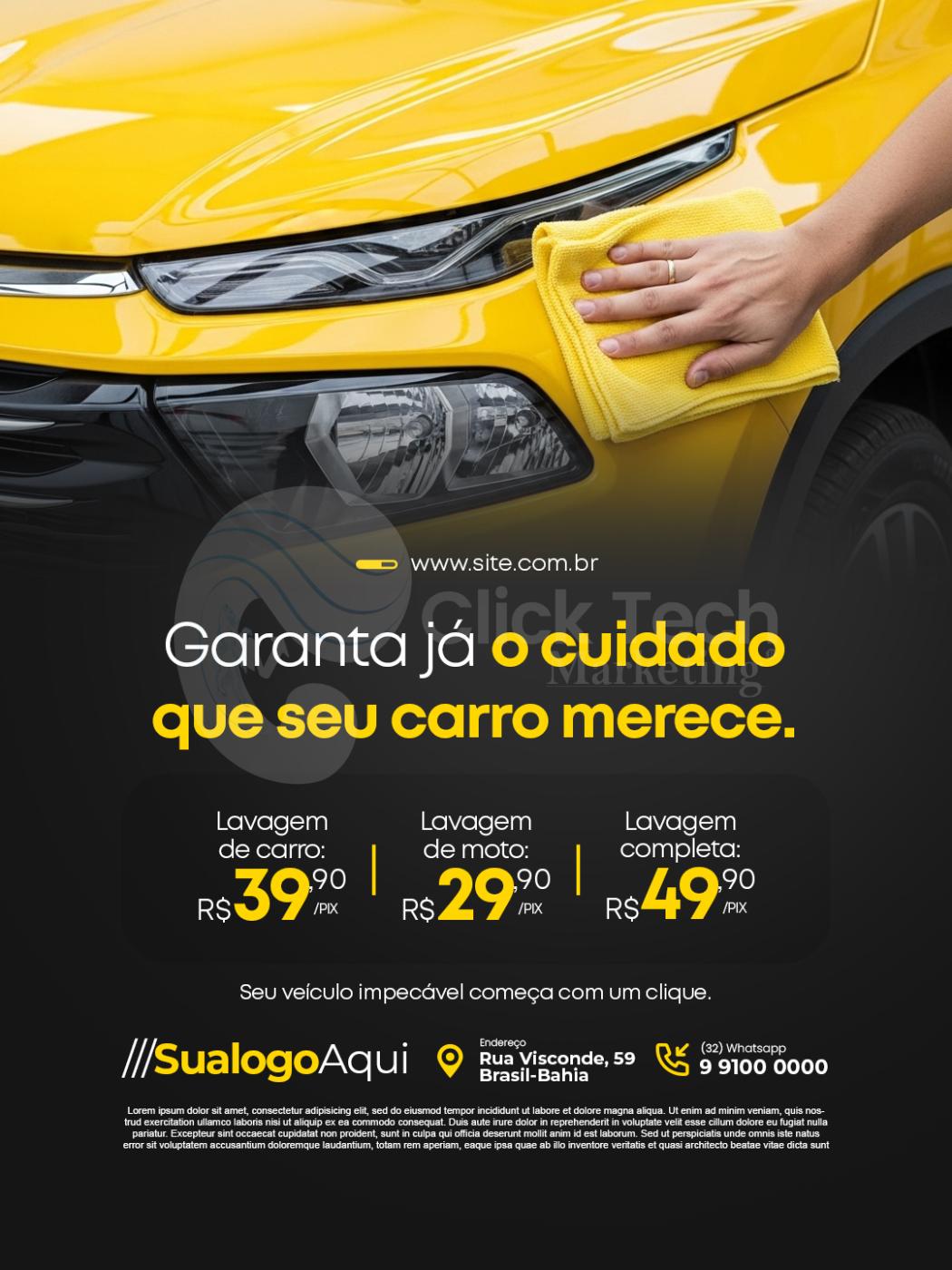Garanta já o cuidado que seu carro merece