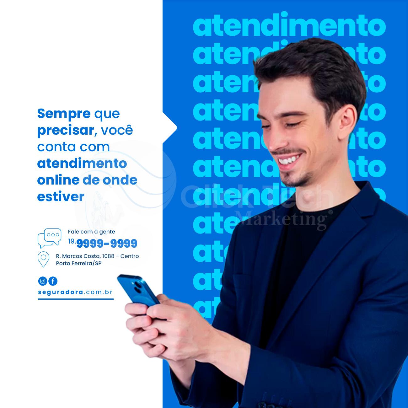 Sempre que precisar você conta com atendimento