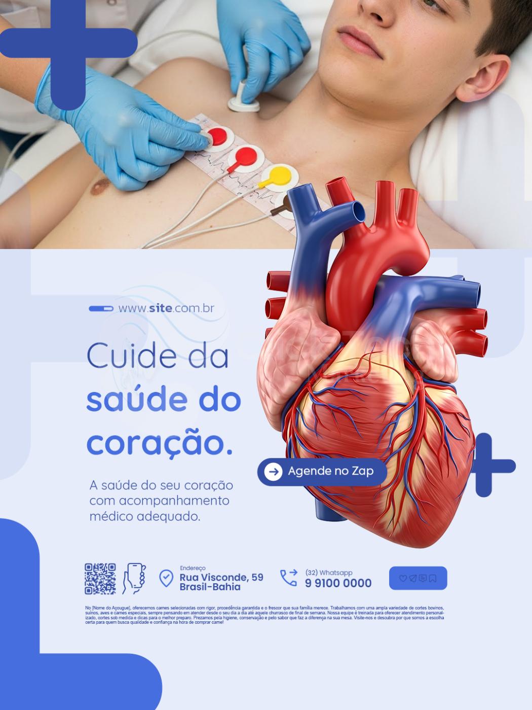 Cuide da saúde do coração