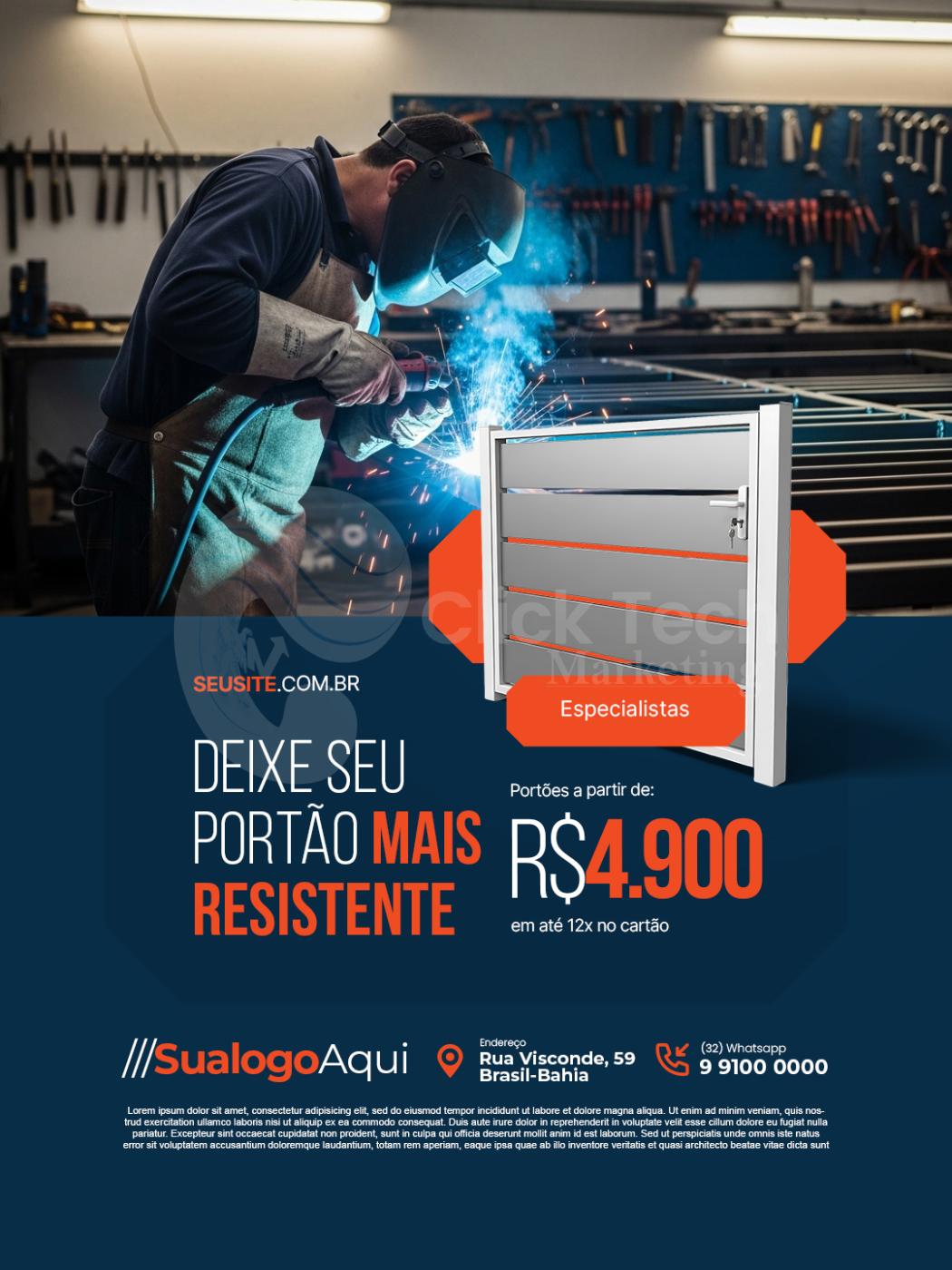 Deixe seu portão mais resistente