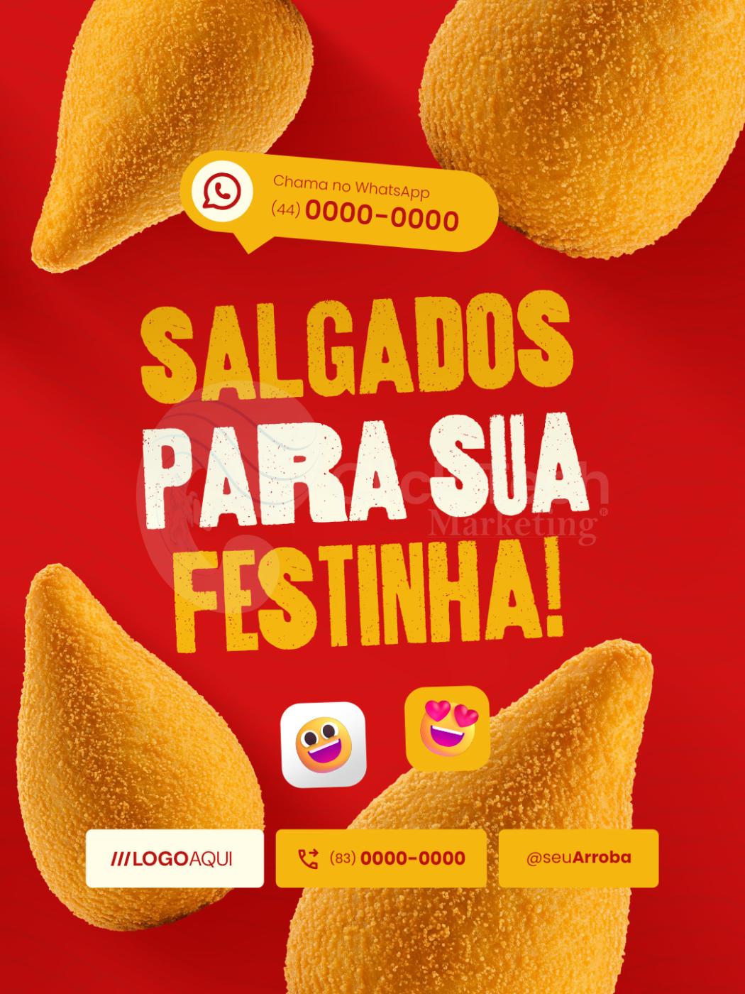 Salgados para sua festinha