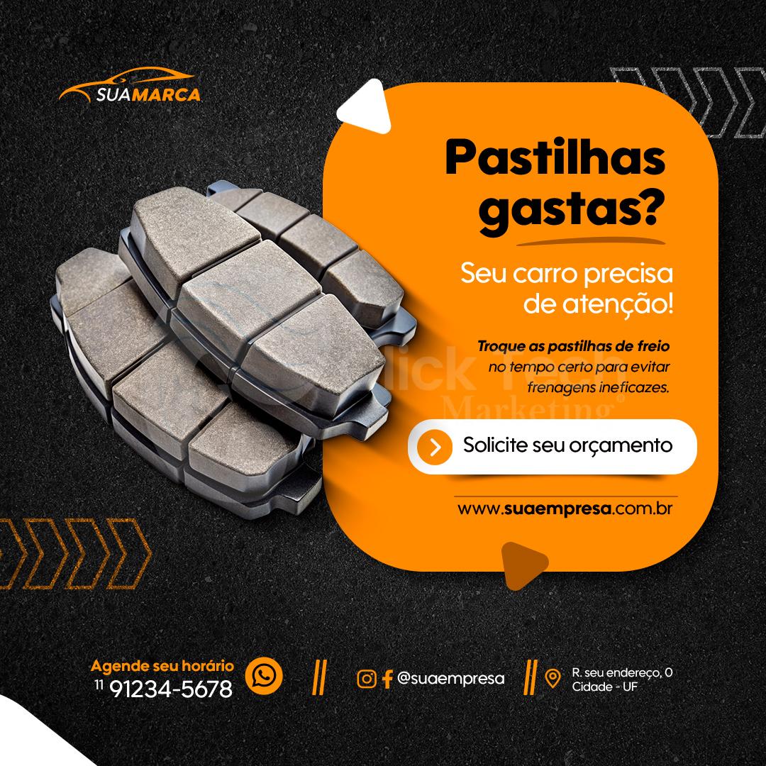 Pastilhas gastas