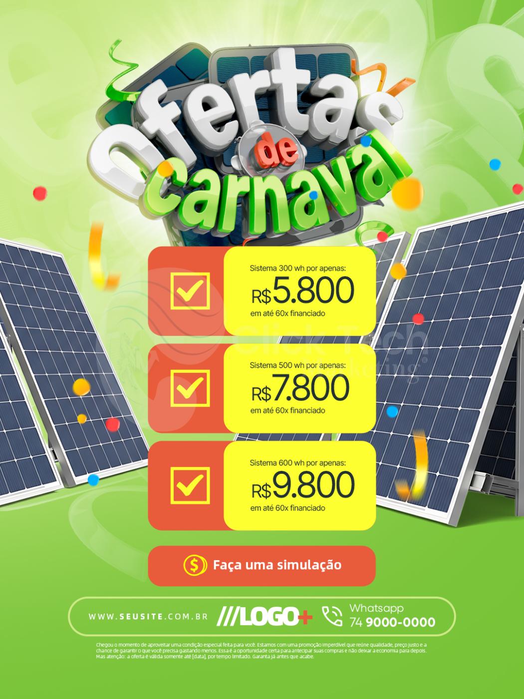 Ofertas de carnaval