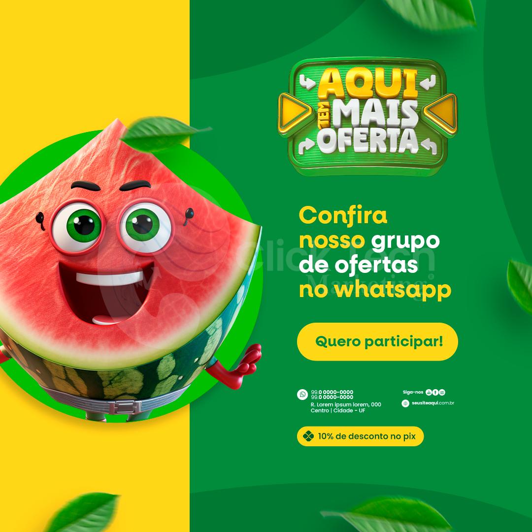 Confira nosso grupo de ofertas