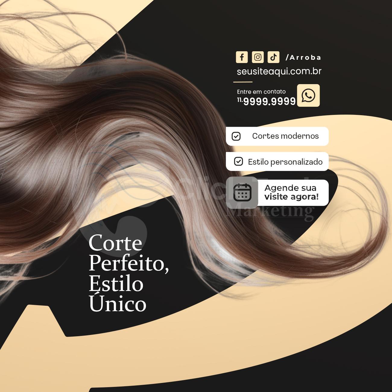 Corte perfeito estilo único