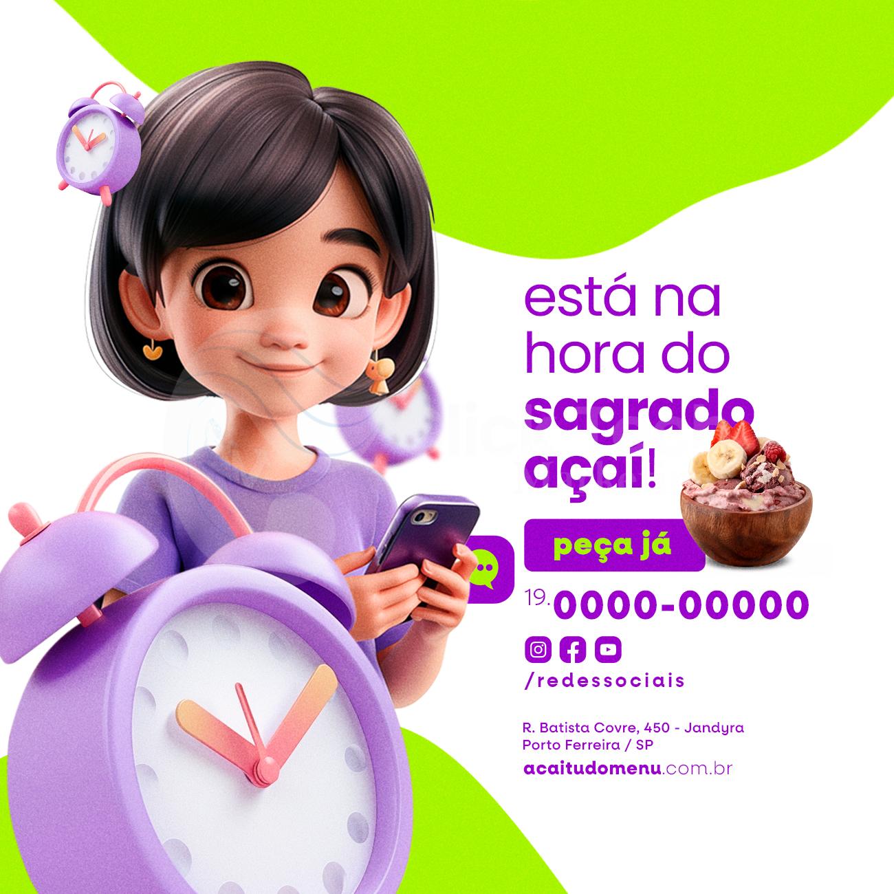 Está na hora do sagrado