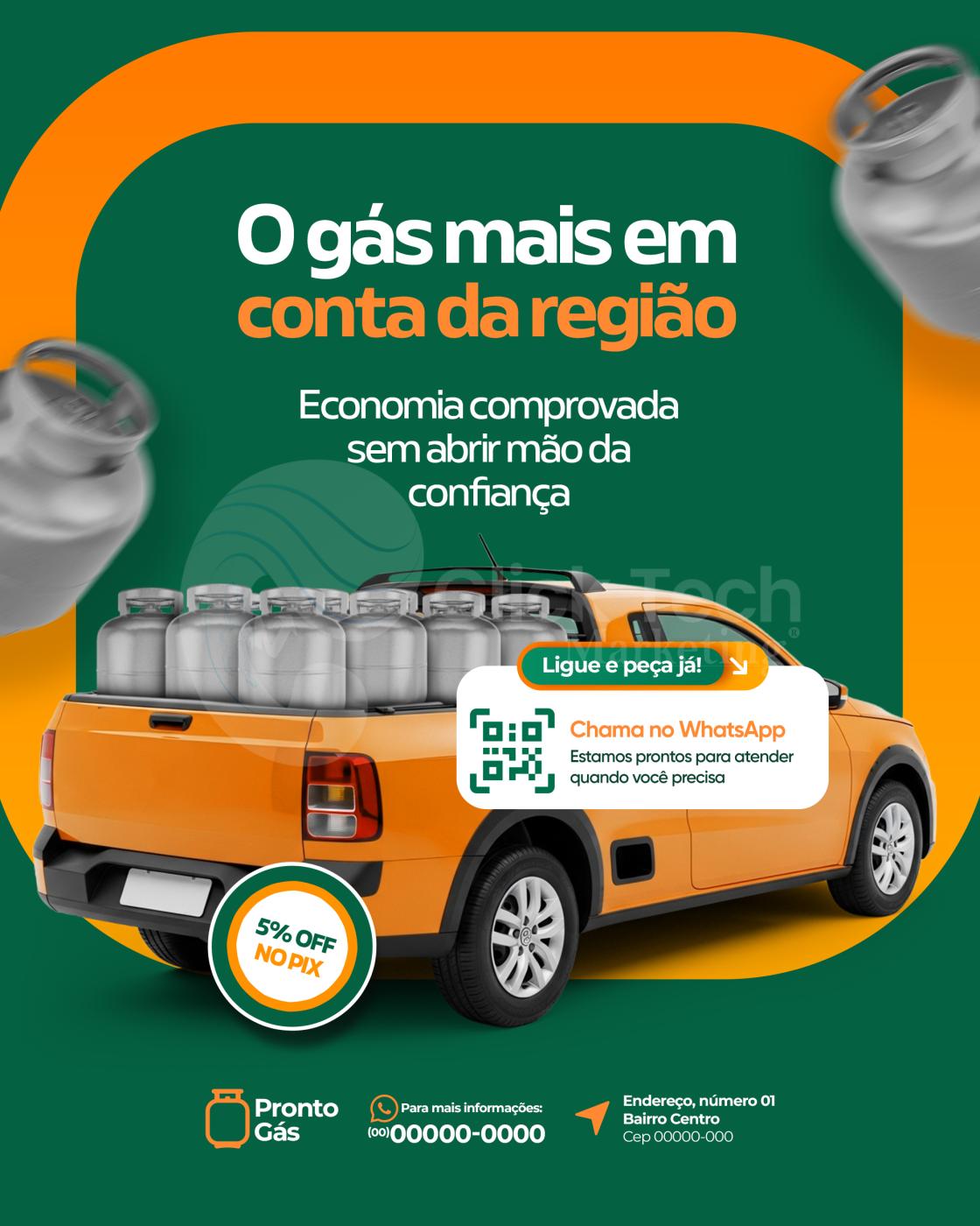 O gás mais em conta