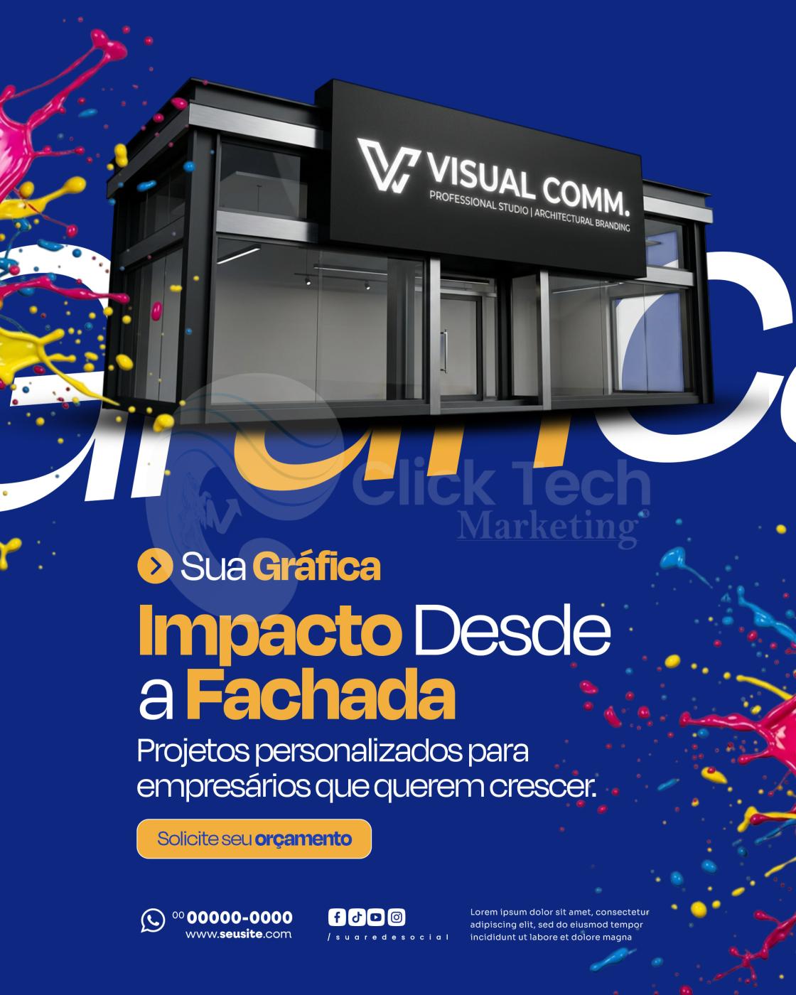 Impacto desde a fachada