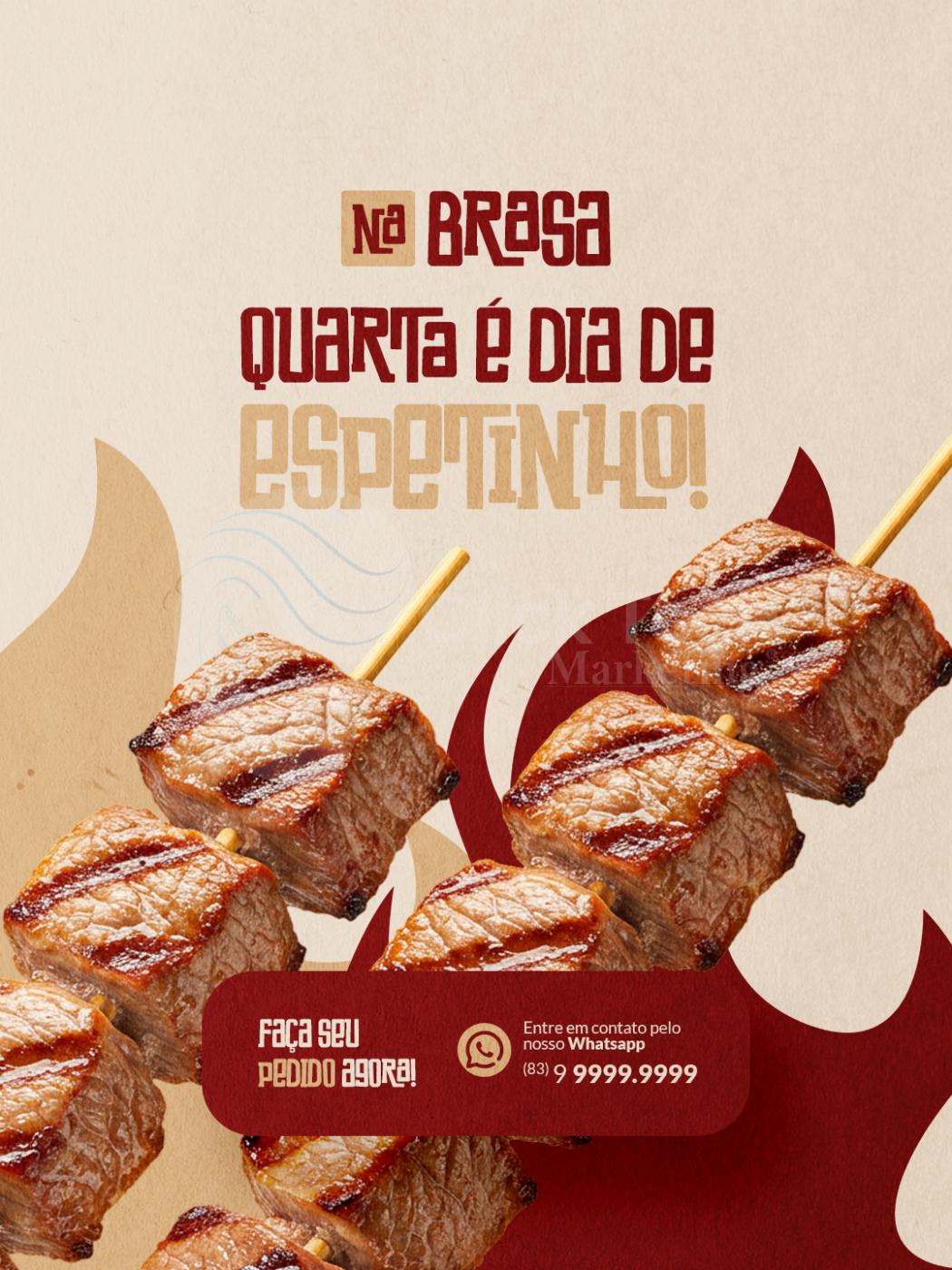 Na brasa