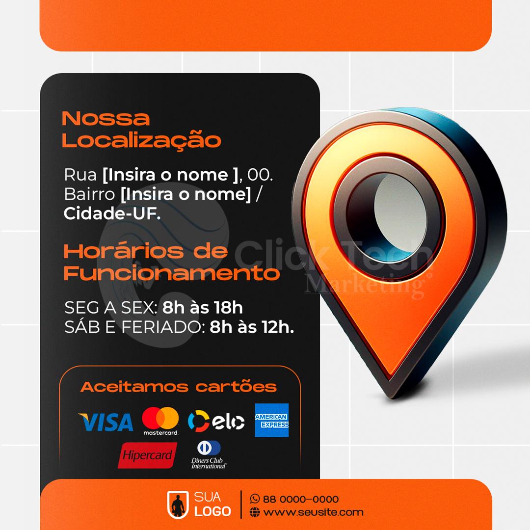 Nossa localização