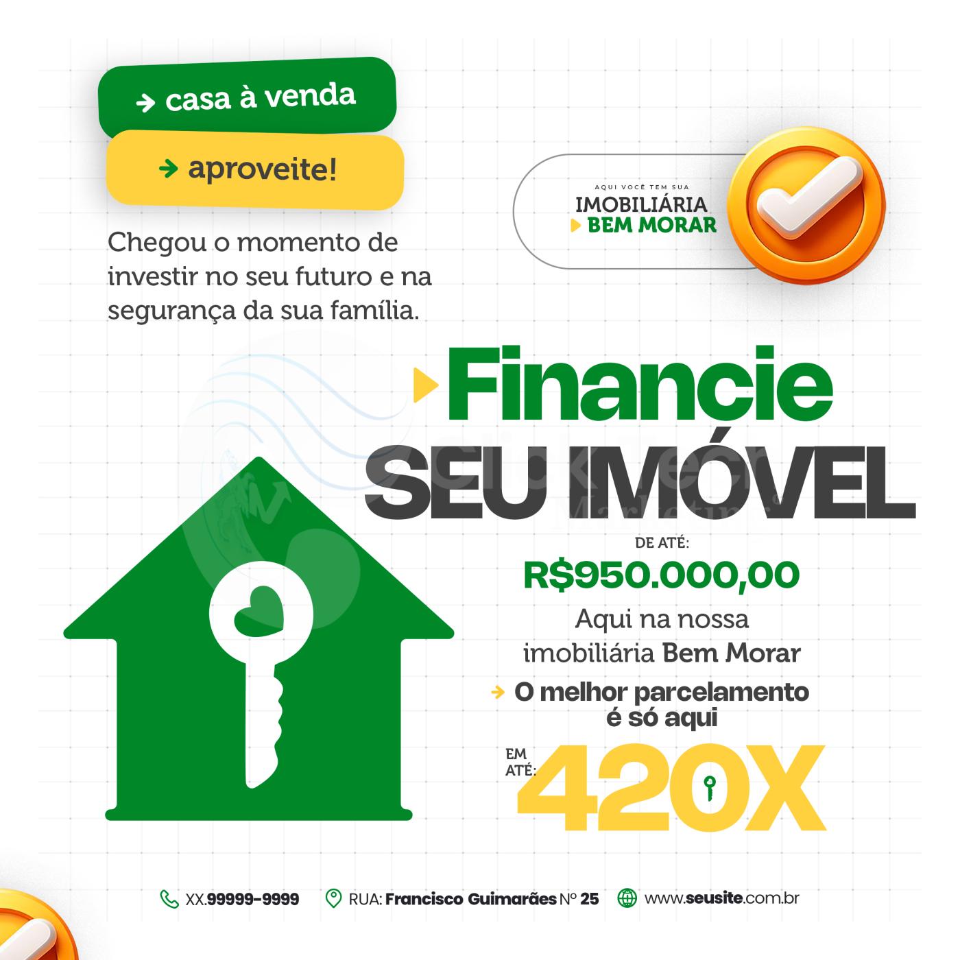Financie seu imóvel
