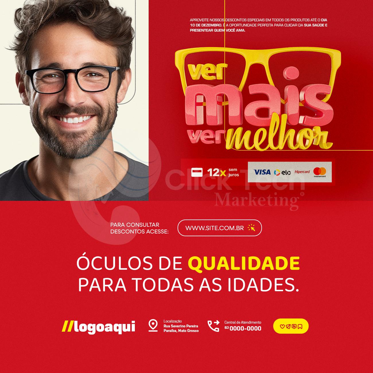Óculos de qualidade