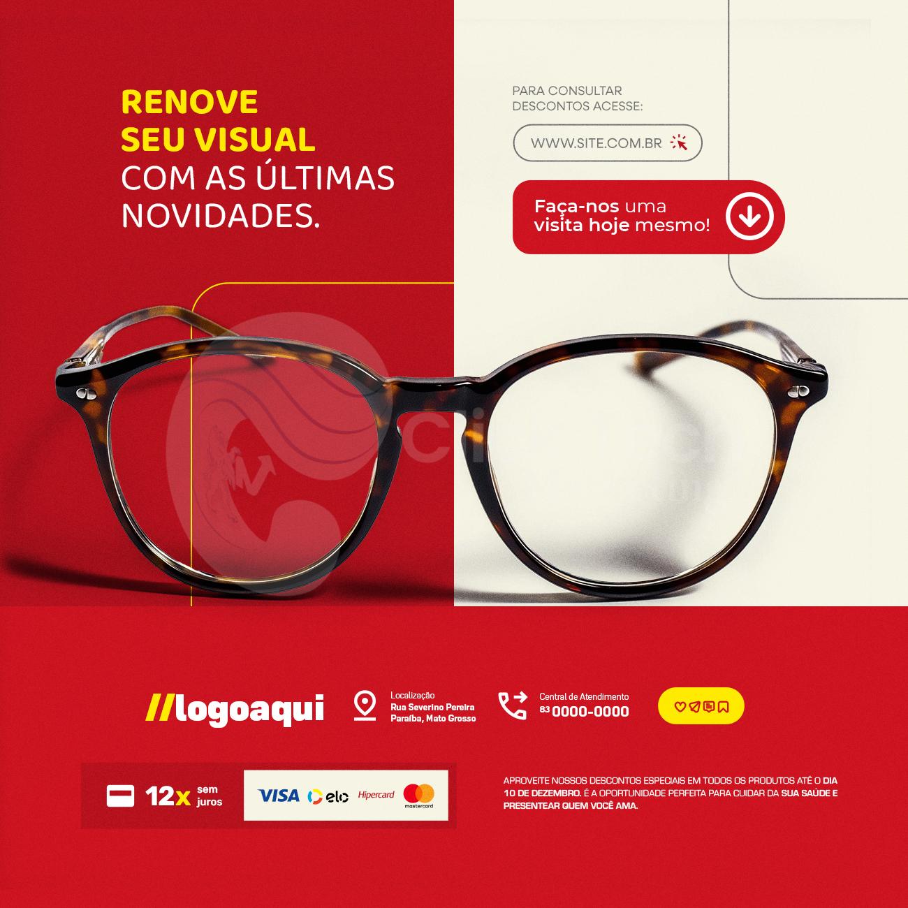 Renove seu visual
