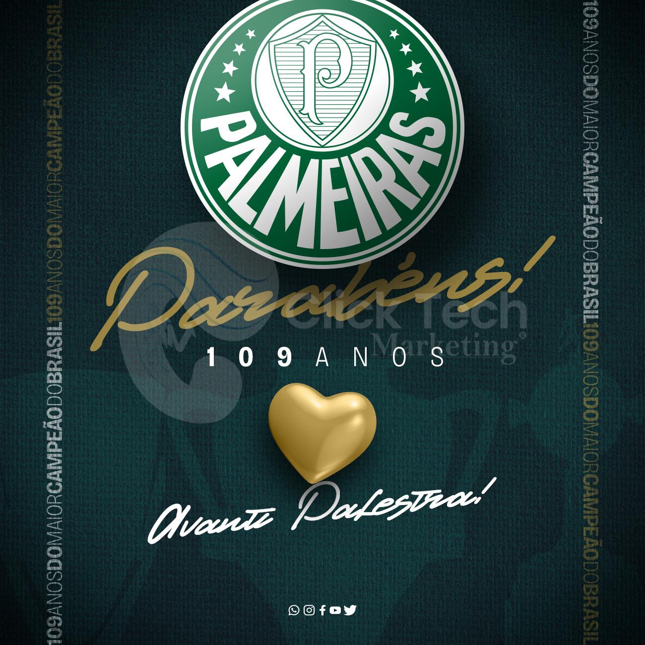 Parabéns 109 anos