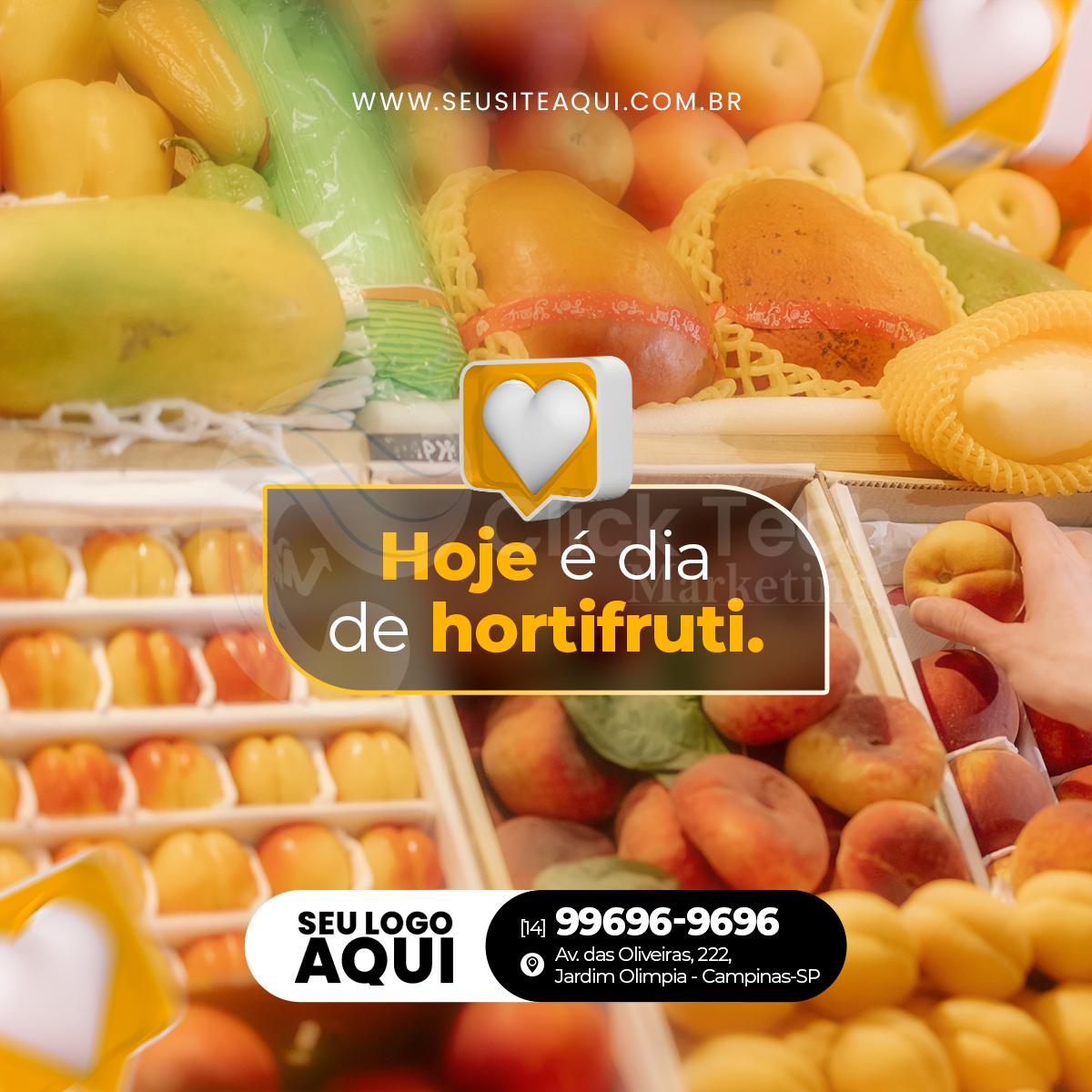 Hoje é dia de hortifruti