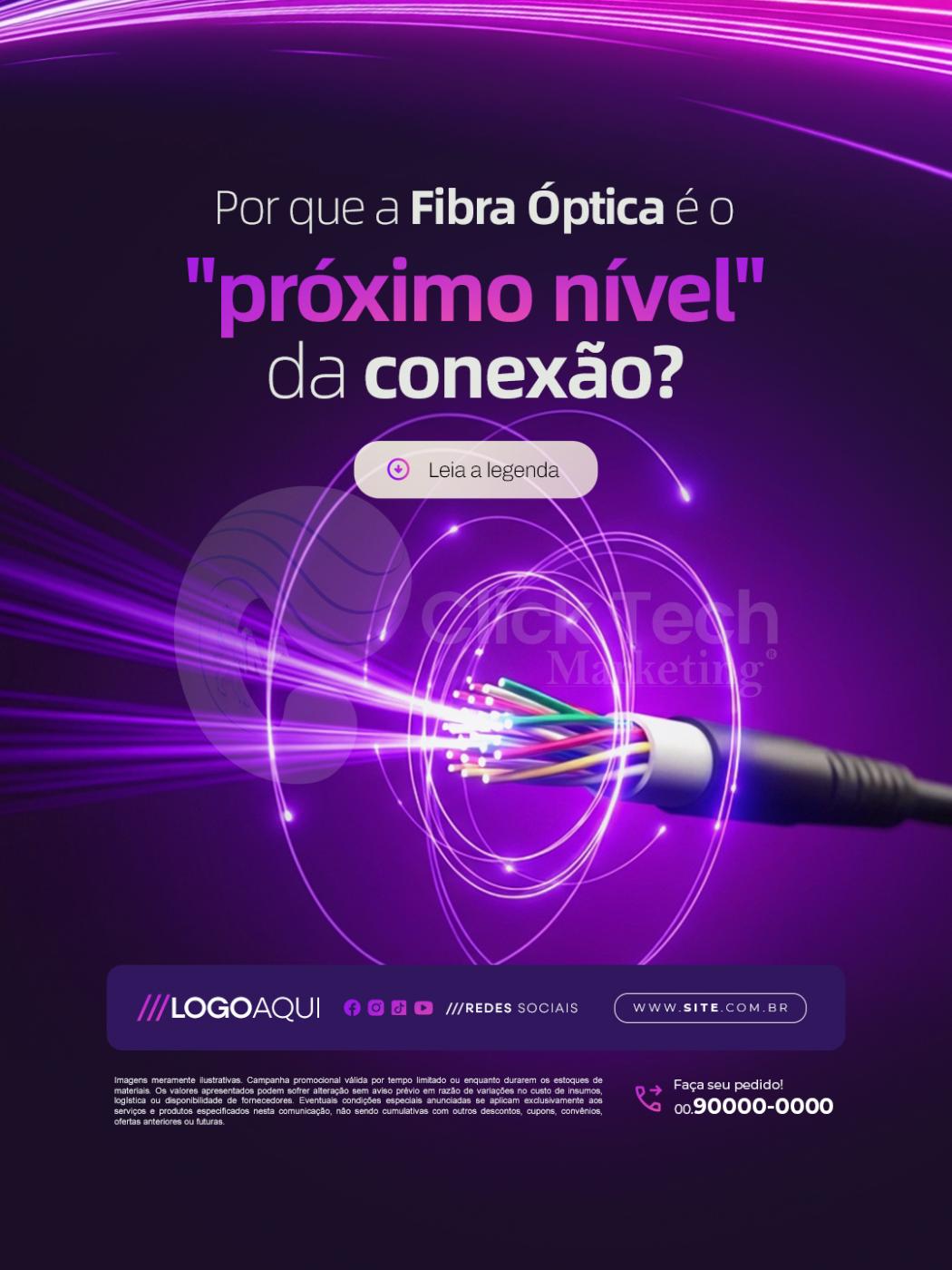 Por que a fibra óptica