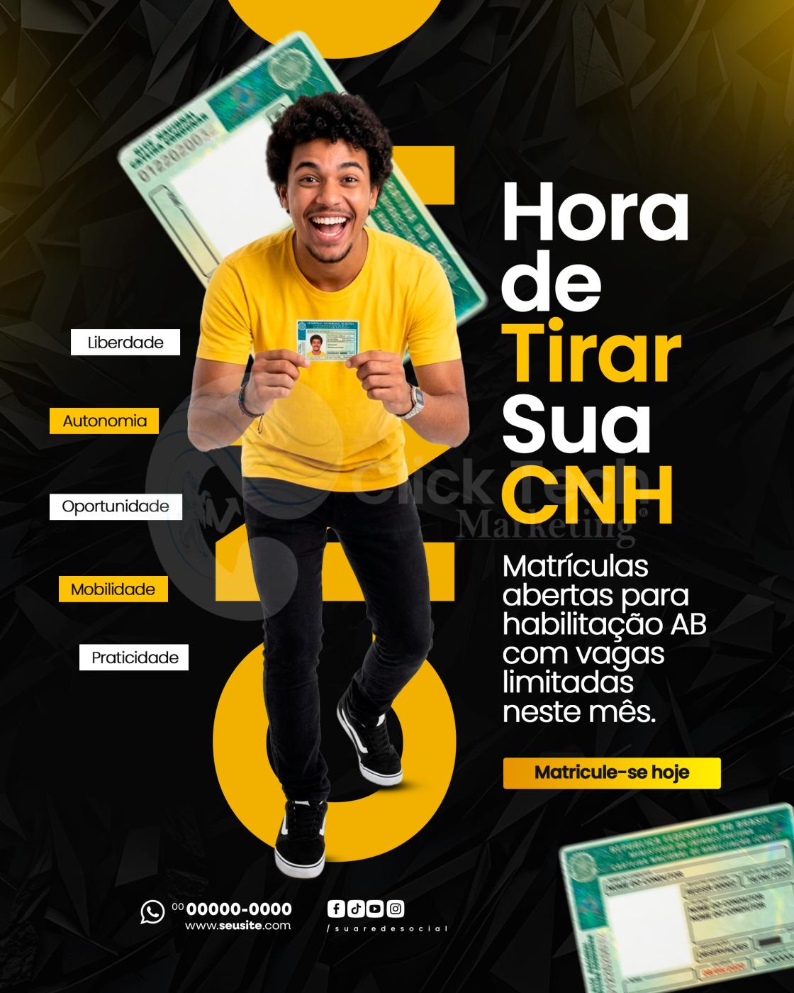 Hora de tirar sua CNH
