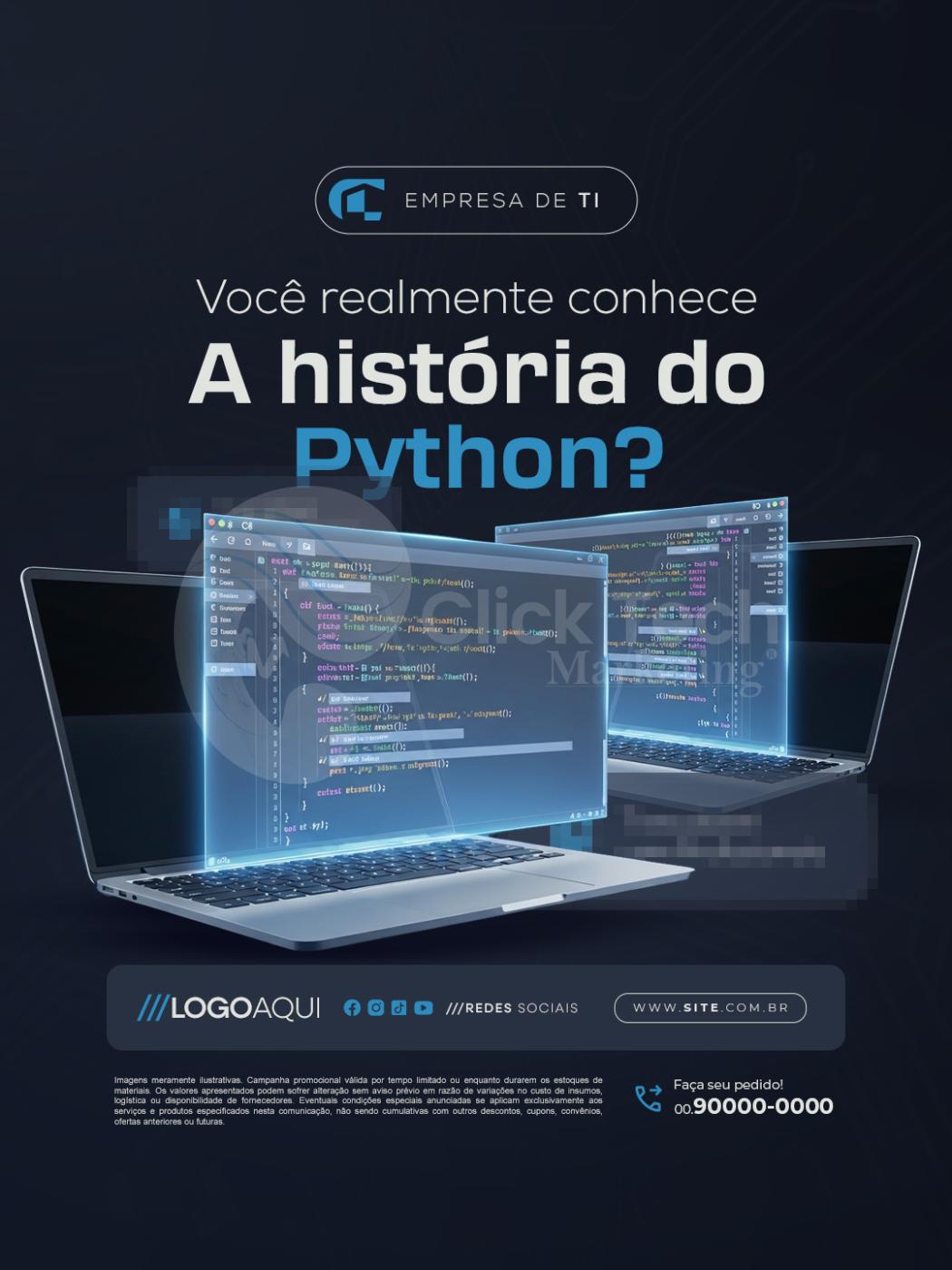A história do python