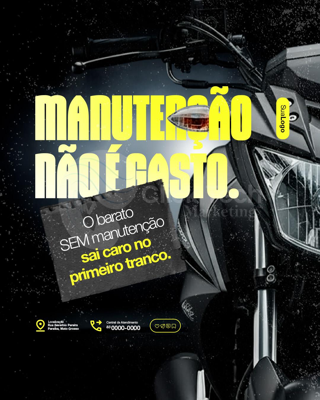 Manutenção não é gasto
