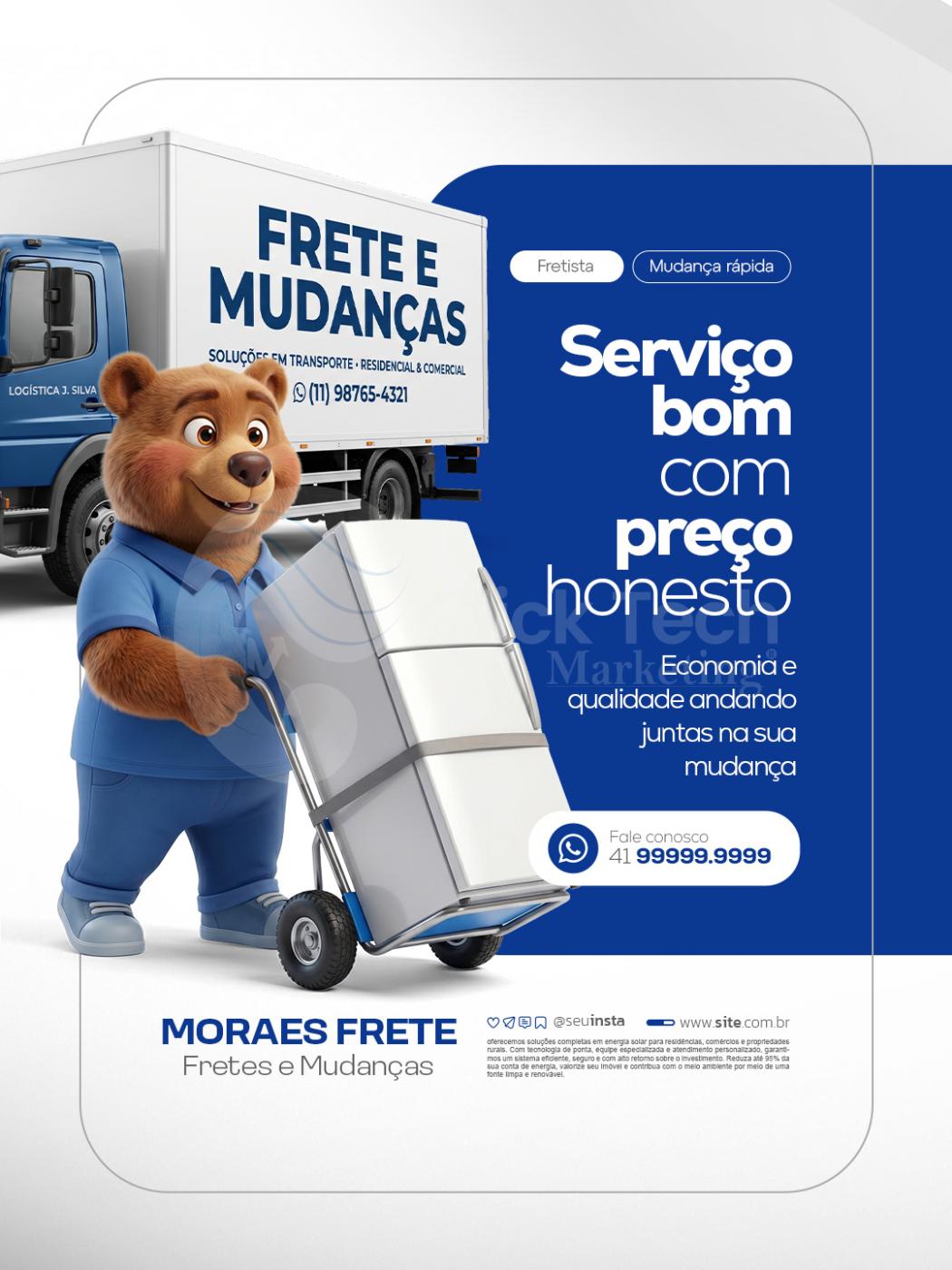 Serviço com com preço